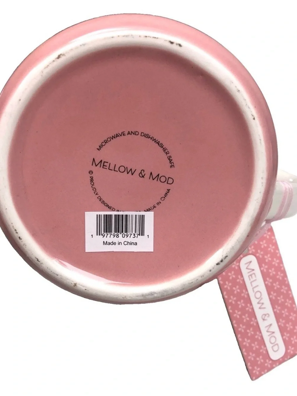 Mellow & Mod Jumbo 21 fl oz Bookish Ceramic Mug Classic Literature Books NWT